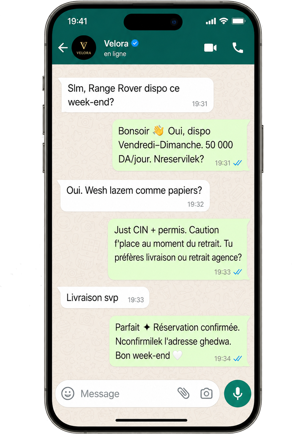 Le concierge IA